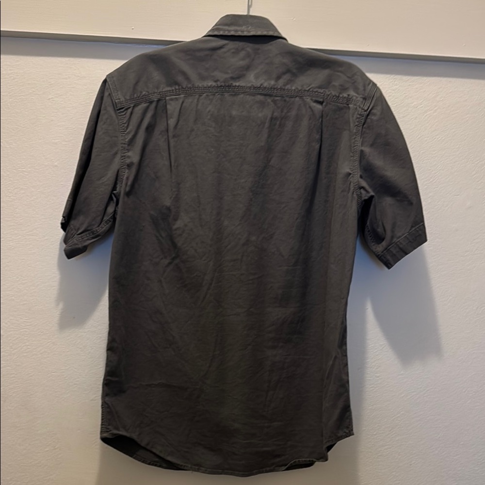 Carhartt Men's Gray Short Sleeve Shirt - Picture 3 of 3